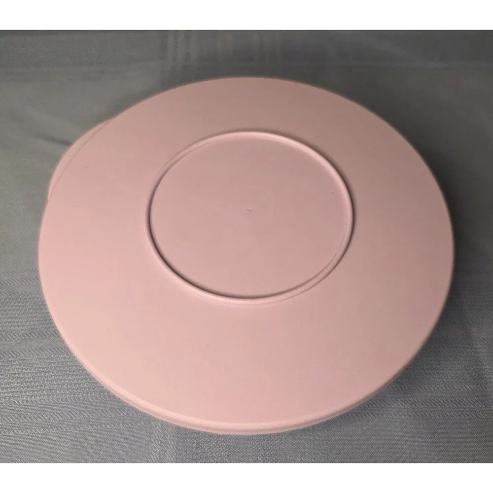Tupperware 3470B-1 Round Bowl Container w/ Lid Pale Lavender New Vintage